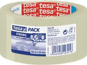 TESAPACK 66M X 50MM TRANSPARENT 57167 4042448123916