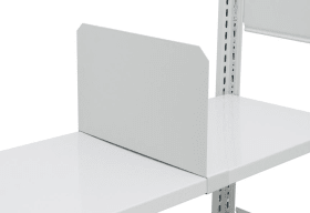 Schulte Fachteiler T600xH200 mm für Fachboden 150kg Grundregal.