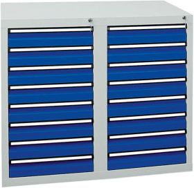 SCHUBLADENSCHRANK 16SL 900X1000X500MM 16X100MM 7102174