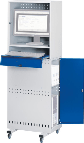 COMPUTER-STATION SLIMLINE MODELL 1 650X350X1700MM 07-CS-SL-M1F.11