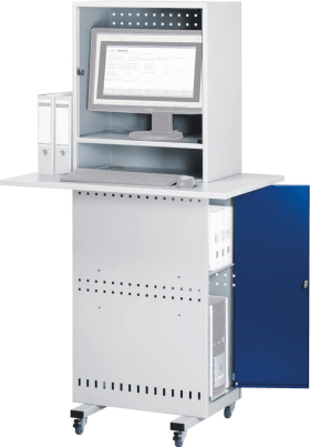 COMPUTER-STATION SLIMLINE MODELL 2 650X350X1725MM 07-CS-SL-M2F.11