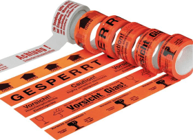 WARN-KLEBEBAND 50MMX66M -VORSICHT GLAS- 5060288740222