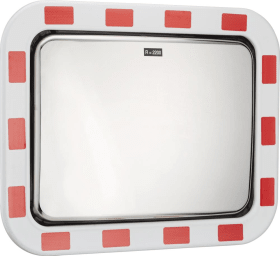 VERKEHRSSPIEGEL EISFREI ECKIG 600X400MM F.AUSSEN INOX-SPIEGELFLÄC. 4053569790192