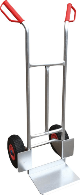 ALU-TRANSPORTKARRE 150KG 305X200MM LUFT 4053569775861