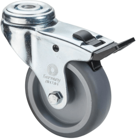 LENKROLLE 50MM A321 RÜCKENL.GUMMIRAD GL FEST. A321.A80.050 4021885114893