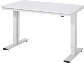 WERKTISCH ADLATUS MELAMIN 1250X800X720- 1120MM 08-WT-125-080-M