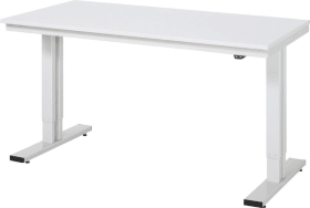 WERKTISCH ADLATUS MELAMIN 1500X800X720- 1120MM 08-WT-150-080-M