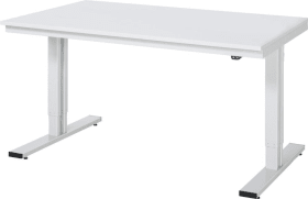 WERKTISCH ADLATUS MELAMIN 1500X1000X720- 1120MM 08-WT-150-100-M