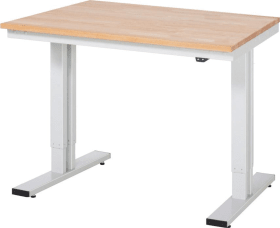 WERKTISCH ADLATUS BUCHE 1000X800X720- 1120MM 08-WT-100-080-B