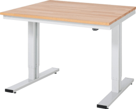 WERKTISCH ADLATUS BUCHE 1250X1000X720- 1120MM 08-WT-125-100-B