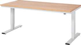 WERKTISCH ADLATUS BUCHE 2000X1000X720- 1120MM 08-WT-200-100-B