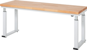 WERKBANK ADLATUS BUCHE 2000X700X740-1140 MM 08-WB-200-070-B