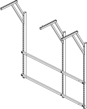 TISCHAUFBAU MULTI4POWER 3 SÄULEN 1685MM 058126017
