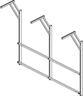 TISCHAUFBAU MULTI4POWER 3 SÄULEN 2030MM 058128017