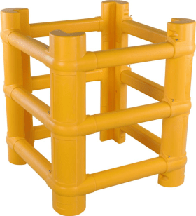 MODULARER SÄULENSCHUTZ 1000MM SIGNALGELB 30610