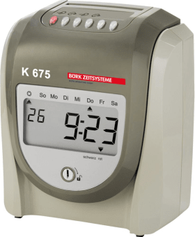 ZEITERFASSUNGSGERÄT K 675 B004 0675 9700