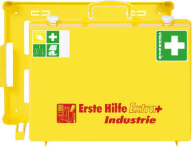ERSTE-HILFE-KOFFER EXTRA+ INDUSTRIE DIN 13157 GELB 4250108800385