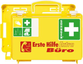 ERSTE-HILFE-KOFFER EXTRA BÜRO DIN 13157 GELB 4250108800439