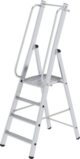 ML PLATTFROMLEITER 4 STUFEN GESAMTHÖHE 1,95M ARBEITSHÖHE BIS 2,90M 51094