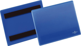 KENNZEICHNUNGSTASCHE MAGNETISCH A6 QUER BLAU 175607