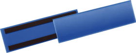 ETIKETTENTASCHE MAGNETISCH 1/3 A4 QUER BLAU MAGNETISCH 175807