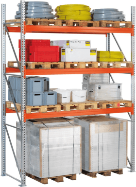 META Palettenregal MULTIPAL B5655xT1100xH3300 mm mittelschwere Ausführung Fachlast 2350kg