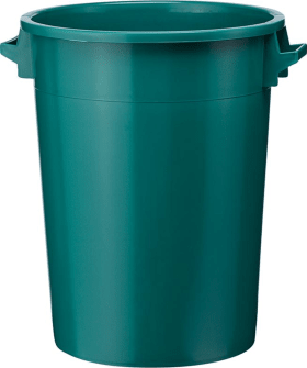 KUNSTSTOFF-TONNE GRÜN INHALT: 100L 2146