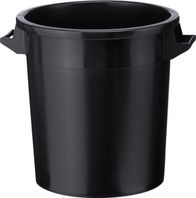 KUNSTSTOFF-TONNE SCHWARZ INHALT: 50L 2162
