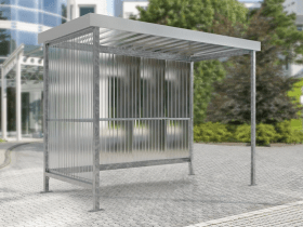 RAUCHERUNTERSTAND JENA MAXI 2960X1580X 2360MM VERZINKT 102100314