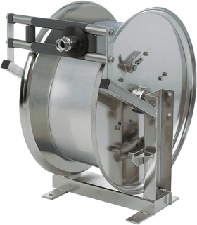 EDELSTAHL-SCHLAUCHAUFROLLER VA 6000 F.40M SCHLAUCH DN 19MM DL/ÖL/W VA6.40.19