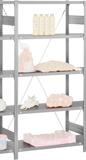 GRUNDREGAL EDELSTAHL 4 BÖDEN 1750X800X 1000MM HVG17810XM