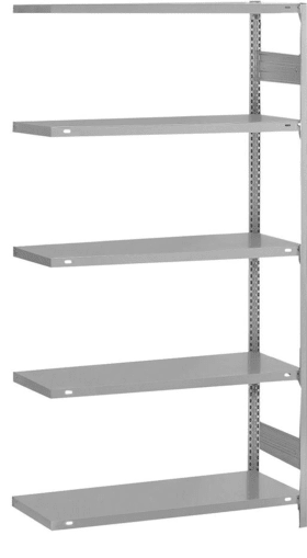 ANBAUREGAL EDELSTAHL 4 BÖDEN 1750X500X 1000MM HVA17510XM