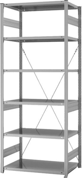 GRUNDREGAL EDELSTAHL 6 BÖDEN 2500X600X 1000MM HVG25610XM