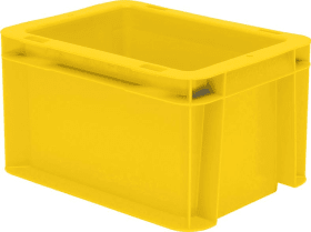 STAPELKASTEN GELB 200X150X120MM GESCHLOSSEN 4031022071378