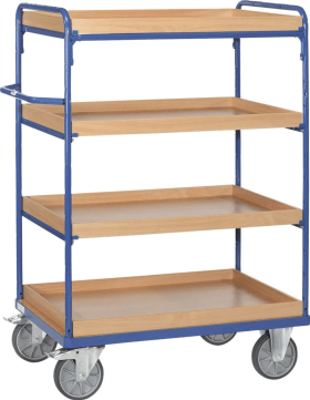 ETAGENWAGEN M. KÄSTEN 4 BÖDEN 1000X600MM 8221