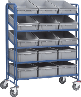 EUROKASTEN-WAGEN 1398 15 KÄSTEN 1240X610MM