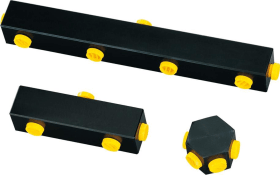 VERTEILERBOCK HYDRAULISCH ANSCHLÜSSE 6X3 /8NPT INNEN N14100164