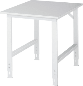 ARBEITSTISCH TOM 1250X1000X760-1000MM RAL7035 TRAGKRAFT 500KG 06-625ME10-07.12