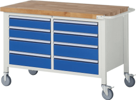 FAHRBARE WERKBANK 8000  MODELL 8477 1250X700X880MM 05-8477A2-127B4S.11