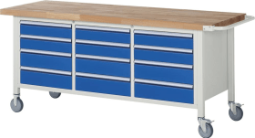 FAHRBARE WERKBANK 8000  MODELL 8579 2000X700X880MM 05-8579A2-207B4S.11