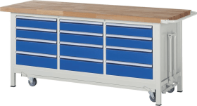 ABSENKBARE WERKBANK 8000 - MODELL 8579 2000X700X880MM 05-8579A2-207B4F.11