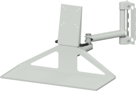 GELENKARM SYSTEMAUFBAU MIT MONITORHALTER RAL 7035VESA-AUFNAHME 999.223.0002