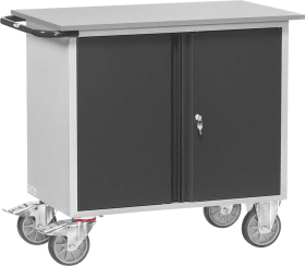 WERKSTATTWAGEN 1080X590X915MM RAL7035 /7016 1 SCHRANK 2456-7016