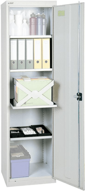 WERKZEUGSCHRANK S2000 RAL 7035/7035 4 VERZINKTE WANNENBÖDEN 2005007