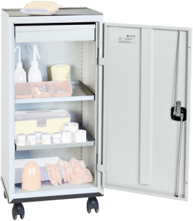 WERKZEUGSCHRANK S2000 RAL 7035/7035 1 SCHUBLADE 2 WANNENBÖDEN 2093107