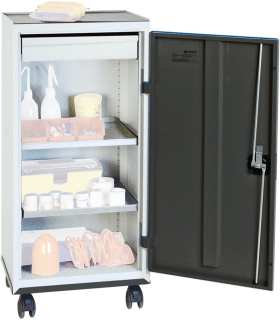 WERKZEUGSCHRANK S2000 RAL 7035/7016 1 SCHUBLADE 2 WANNENBÖDEN FAHRBAR 2093171