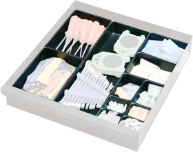 EINZELSCHUBLADE S2000 RAL 7035/7016 100 MM HO 500MM BREIT TRAGKRAFT 25KG 2000103