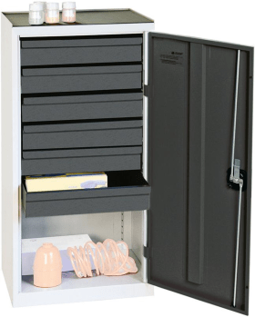 WERKZEUGSCHRANK S3000 RAL 7035/7016 6 SCHUBLADEN 100MM 3001671