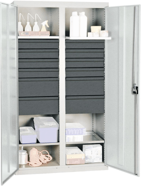 WERKZEUGSCHRANK S3000 RAL 7035/7016 4 WANNENBÖDEN 12 SCHUBLADEN 3004507