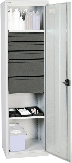 WERKZEUGSCHRANK 3/2SL 2WA 1800X500X500MM GRAU 3005607